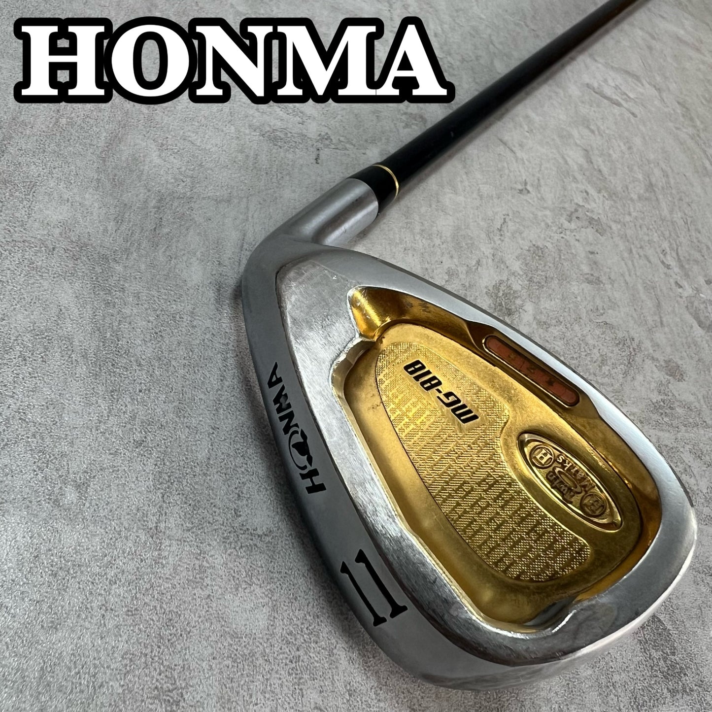 ホンマ ツインマークス MG818 3スター メンズゴルフ アイアン 11番 R 右利き用 HONMA  Twin Marks