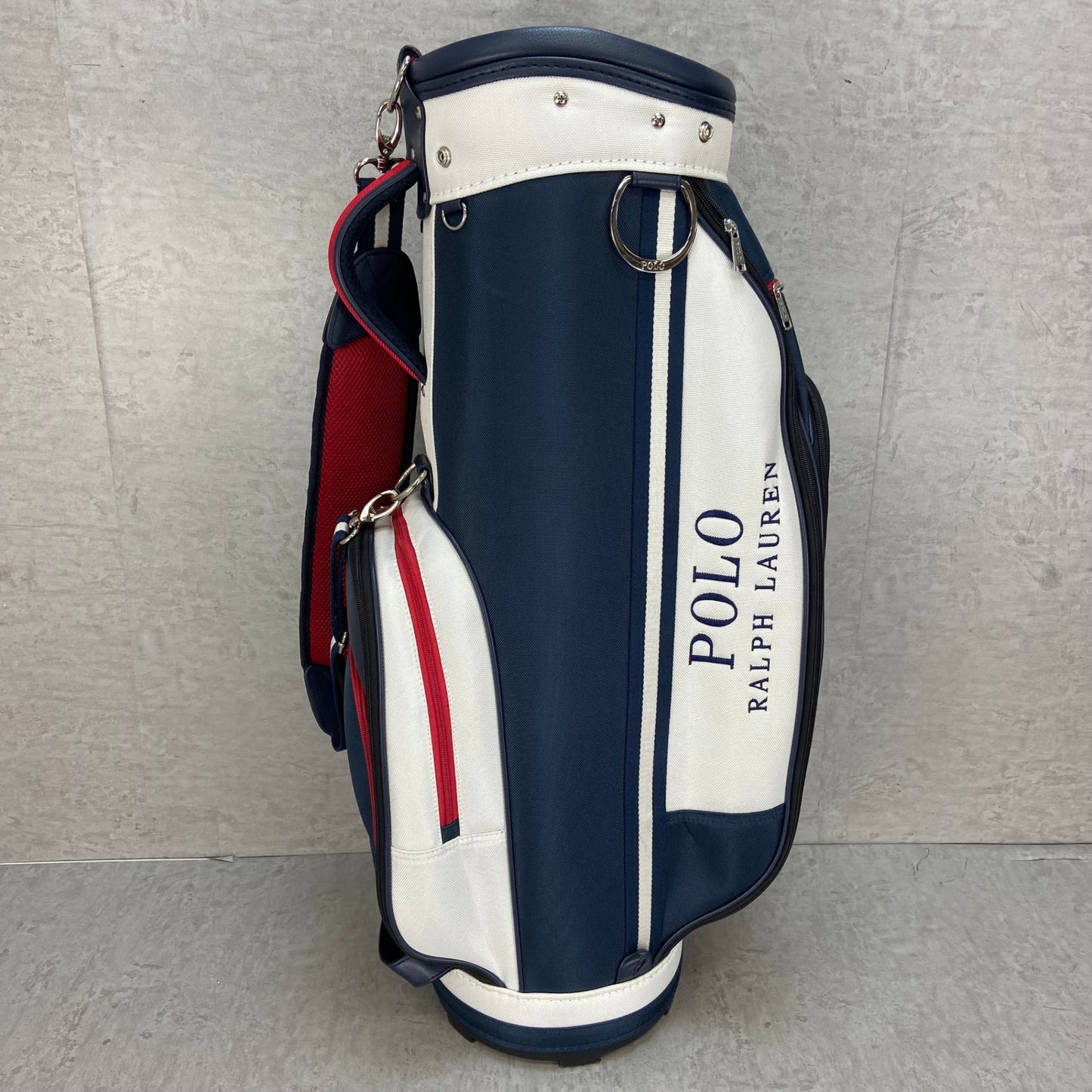 ポロ ラルフローレン ゴルフ用 キャディバッグ カート式 ポリエステル POLO RALPH LAUREN