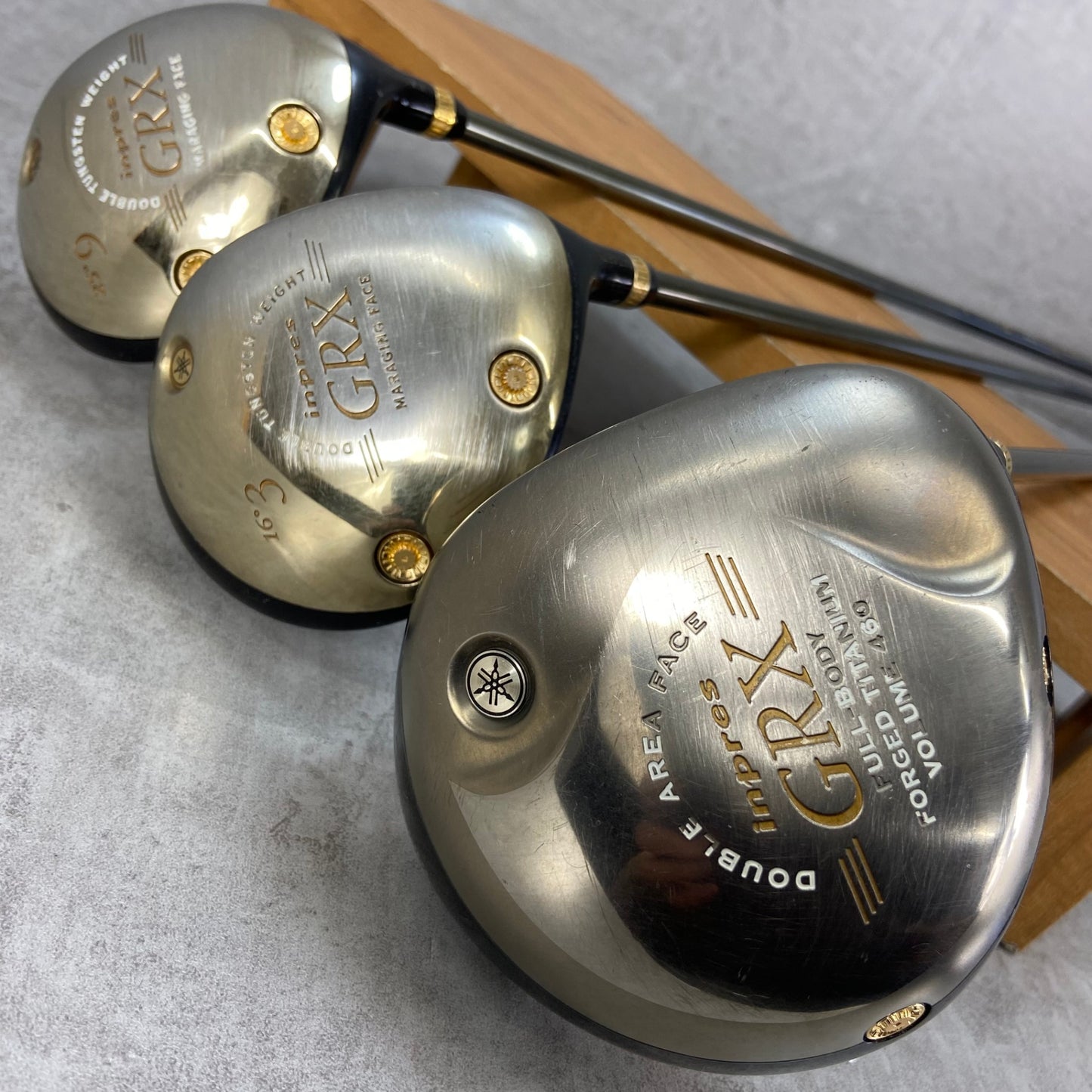 YAMAHA inpres GRX メンズゴルフ ドライバー フェアウェイウッド 3本セット R 右利き ヤマハ インプレス