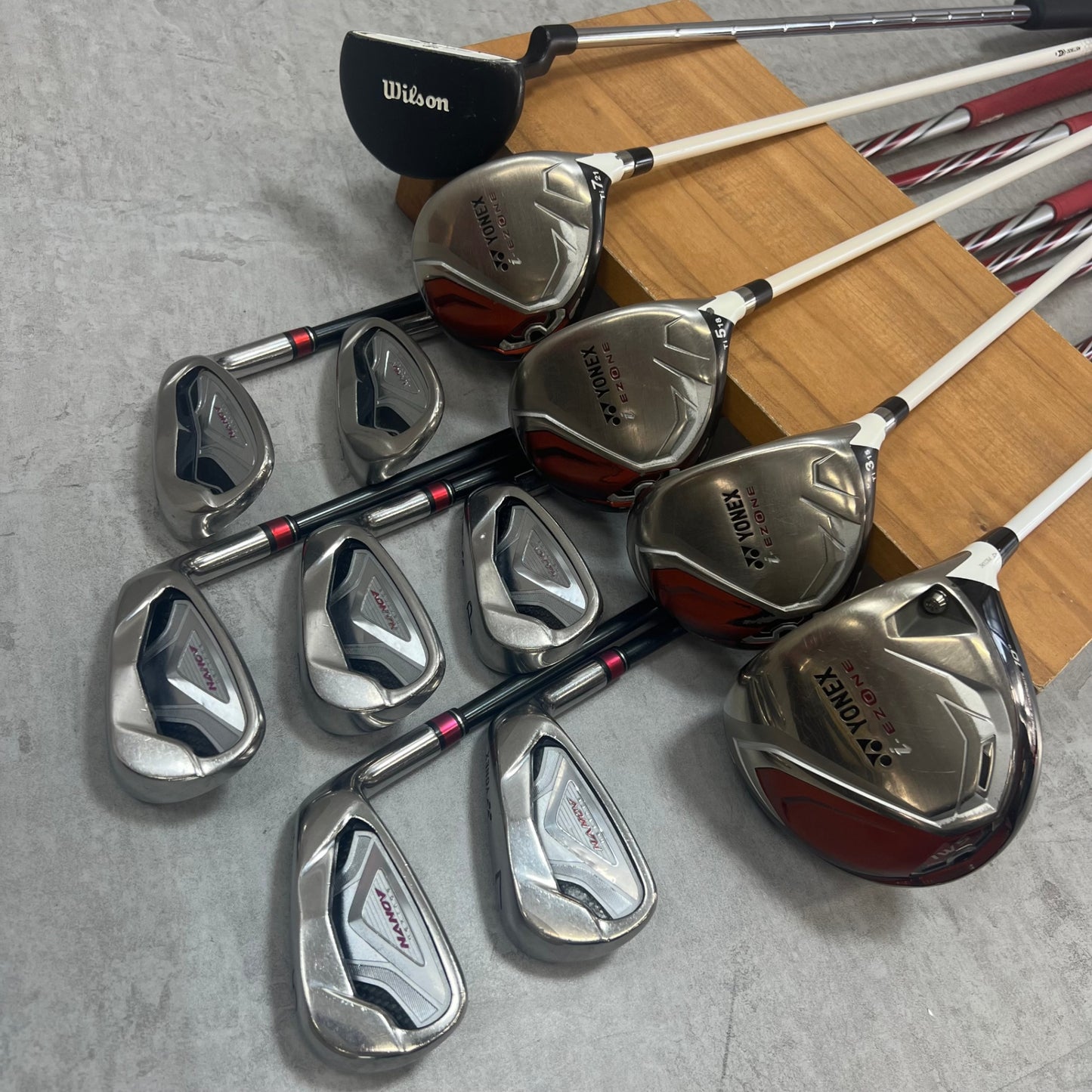 ヨネックス キスマーク メンズゴルフ クラブセット 12本 右利き用 YONEX Kissmark