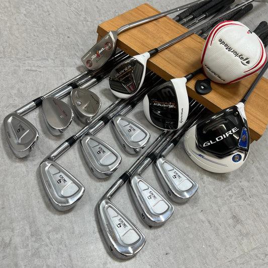 TaylorMade テーラーメイド メンズゴルフ クラブセット 13本 右利き用 キャディバッグ付き