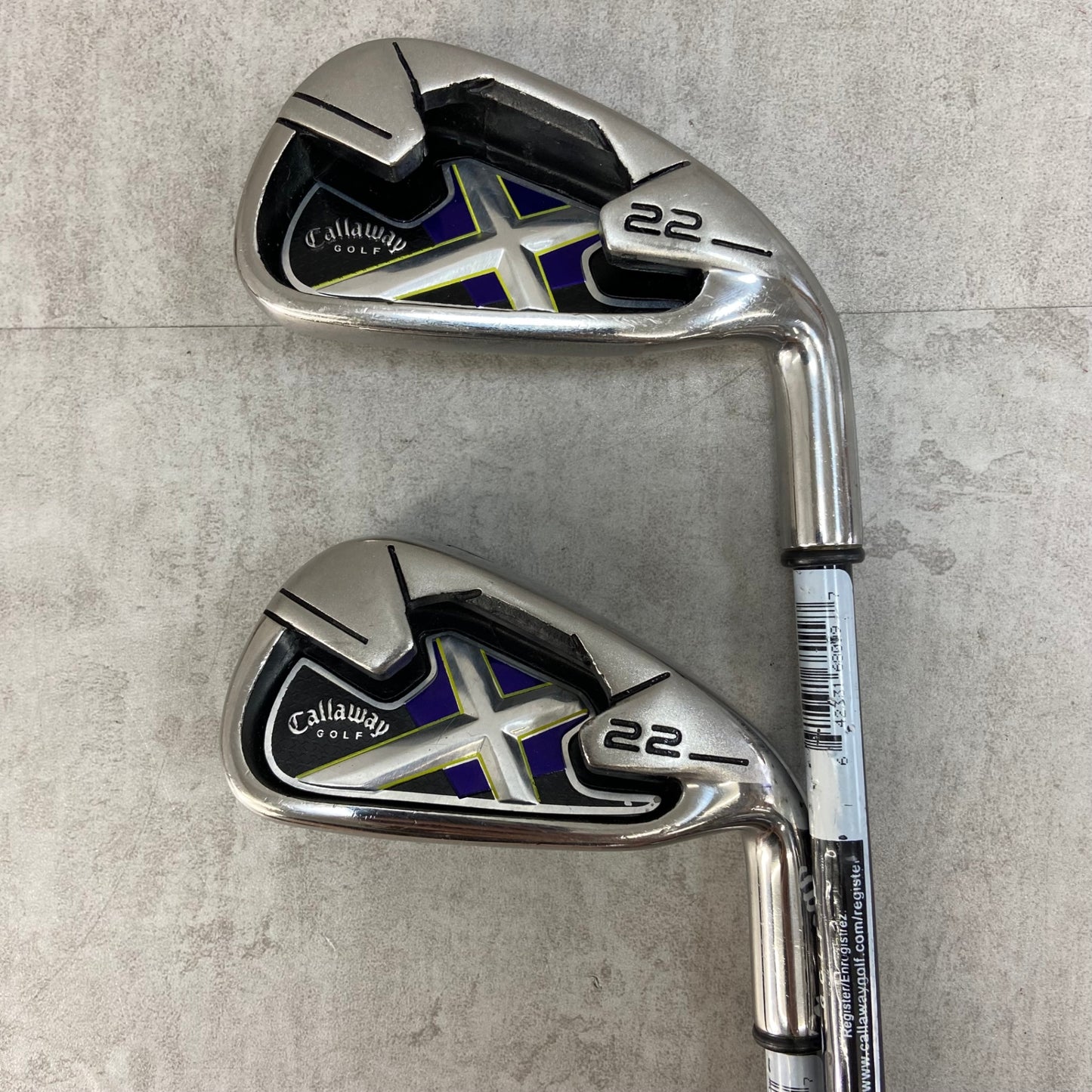 キャロウェイ X22 メンズゴルフ アイアンセット 2本 R 右利き用 3番 4番 ロング Callaway