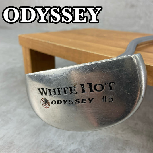 オデッセイ ホワイトホット ♯5 2ドット メンズゴルフ パター 右利き用 ODYSSEY WHITE HOT