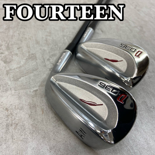 フォーティーン D036 レディースゴルフ ウェッジセット 2本 右利き用 アプローチ サンド FOURTEEN