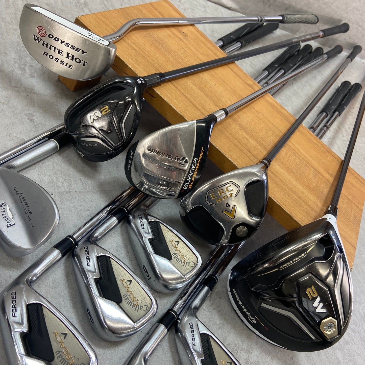 テーラーメイド ミズノ メンズゴルフ クラブセット 12本 右利き用 TaylorMade MIZUNO