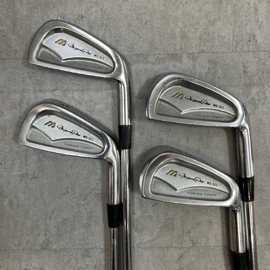ミズノプロ MS-211 メンズゴルフ アイアンセット 8本 S200 右利き用 Mizuno Pro ダイナミックゴールド