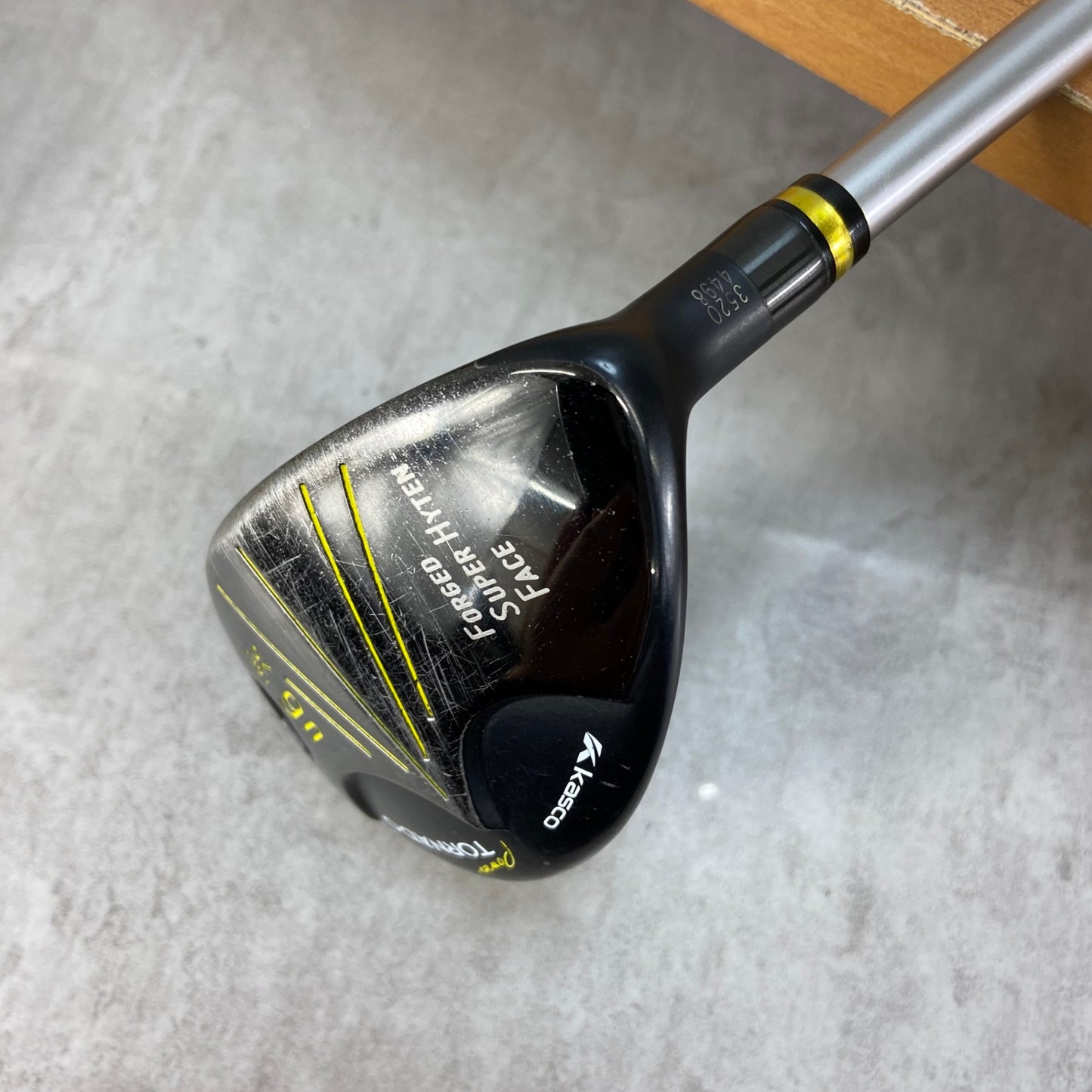 キャスコ パワートルネード 2015年 メンズゴルフ U6 R 右利き用 ユーティリティ Kasco POWER TORNADO