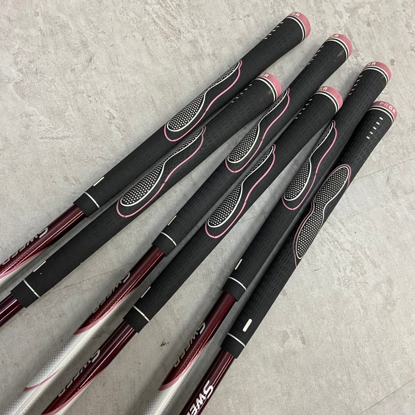 プロギア スウィープ レディースゴルフ クラブ11本セット 右利き用 M-30 L PRGR SWEEP ヘッドカバー付き