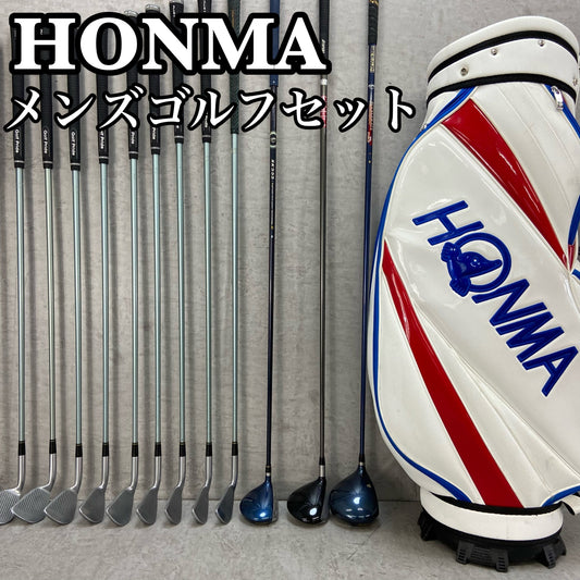 ホンマ メンズゴルフ クラブセット 13本 右利き用 HONMA