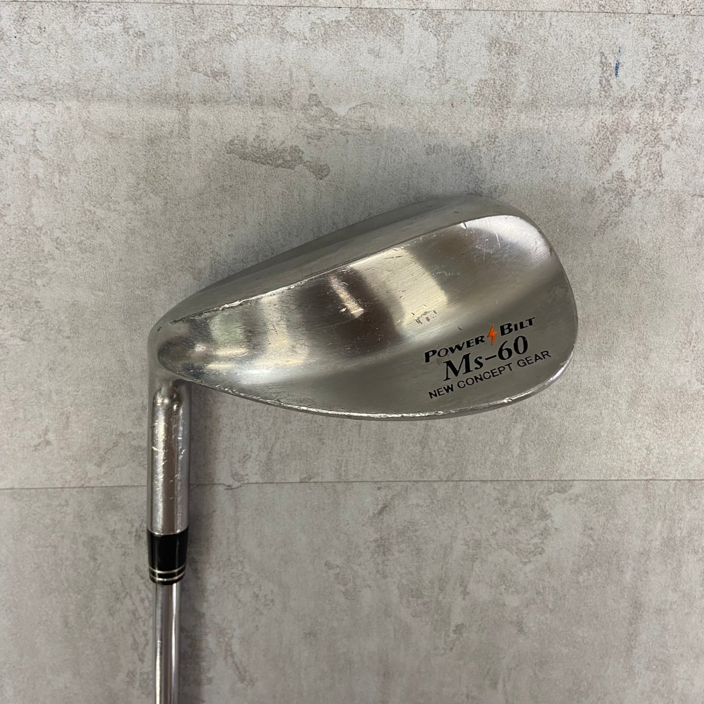 レフティー パワービルト MS-60 メンズゴルフ ロブウェッジ 左利き用 LW POWER BILT Ms−60