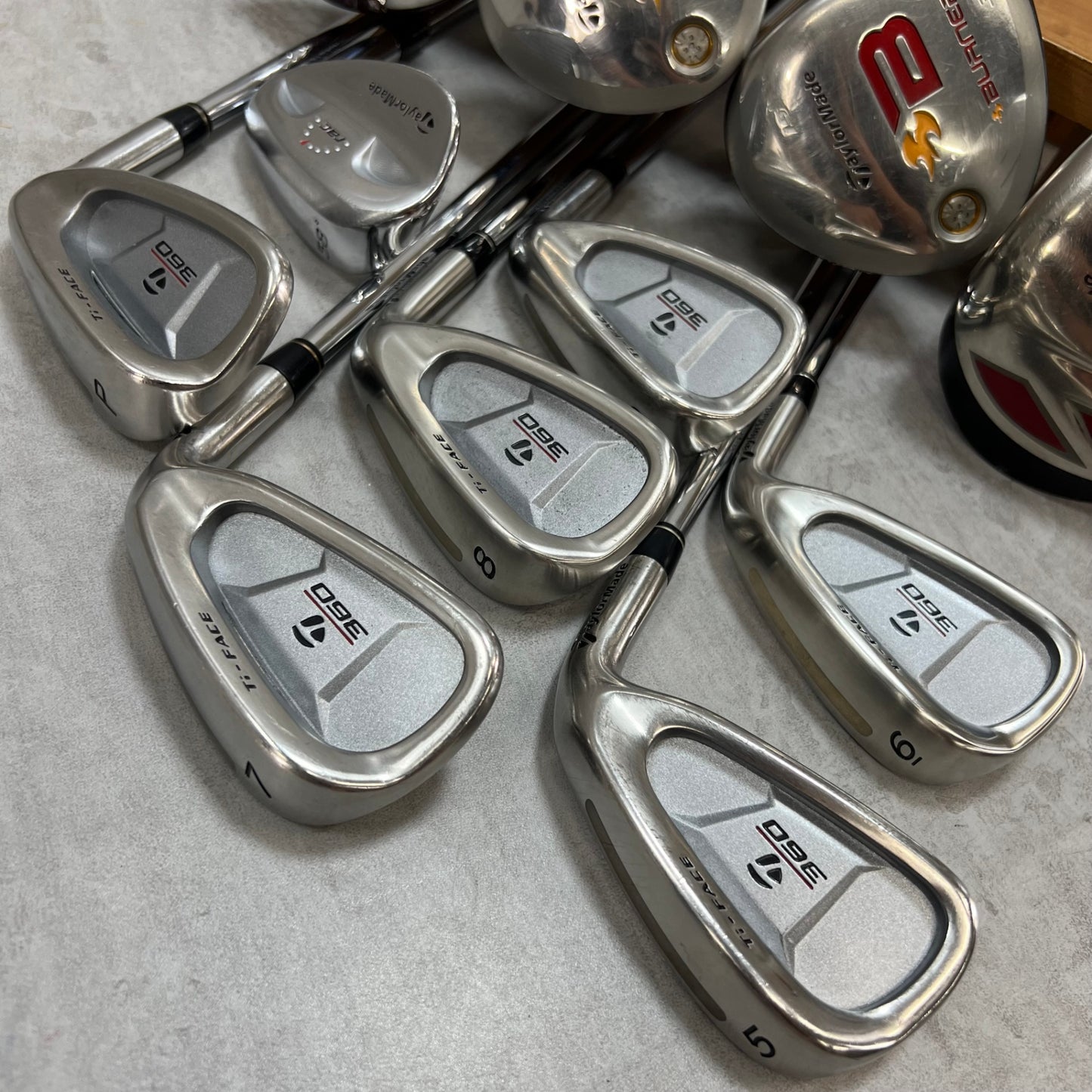 テーラーメイド バーナー メンズゴルフ クラブセット 12本 R 右利き用 TaylorMade BURNER
