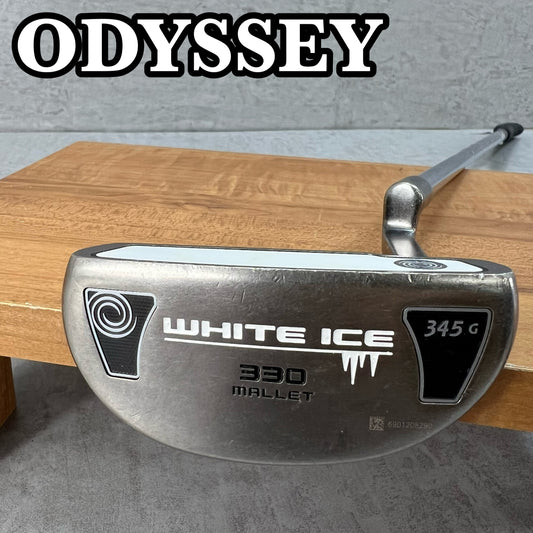 オデッセイ ホワイトアイス 330 メンズゴルフ パター 右利き用 ODYSSEY WHITE ICE