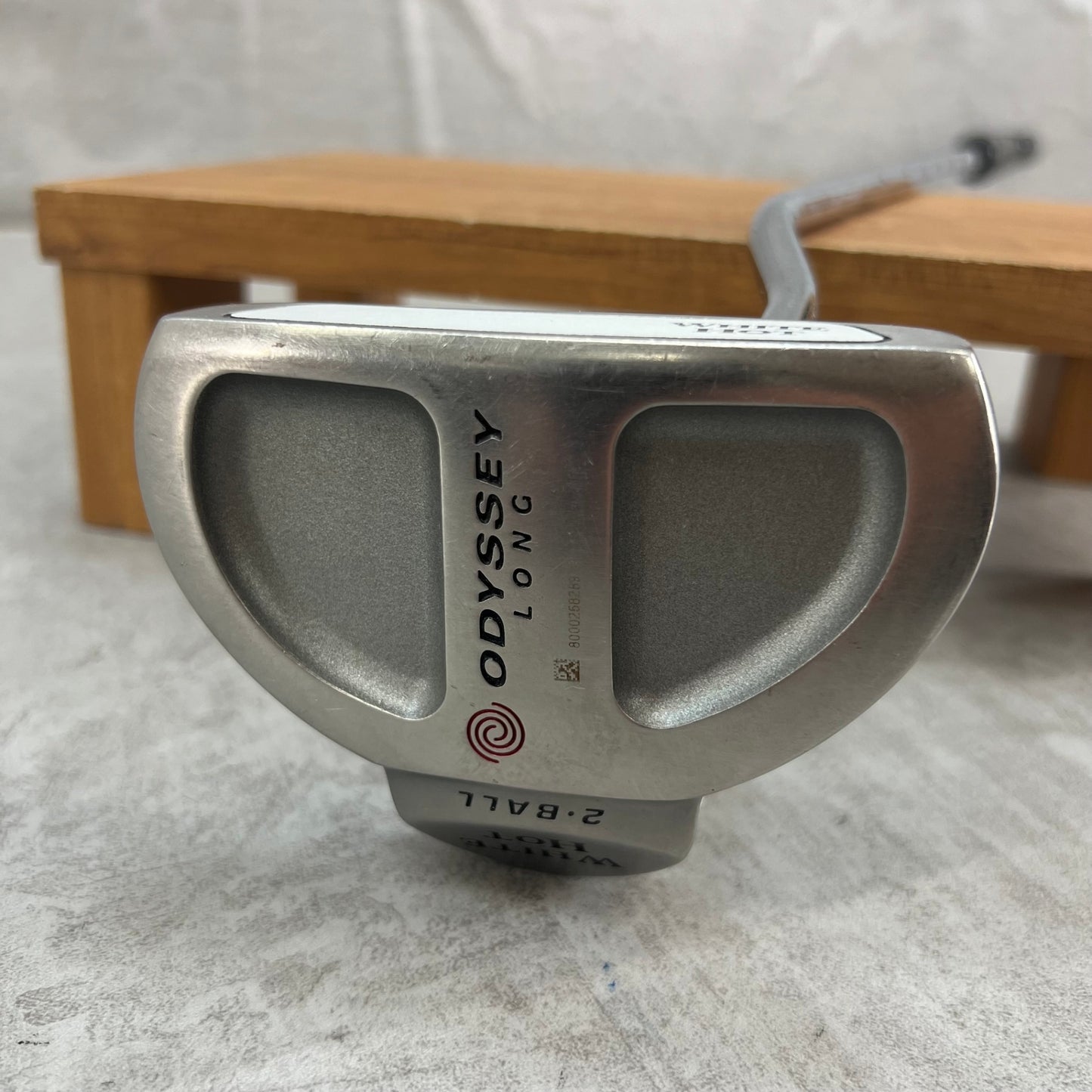 長尺 オデッセイ ホワイトホット 2ボール ロング メンズゴルフ パター 右利き用 ODYSSEY WHITE HOT LONG