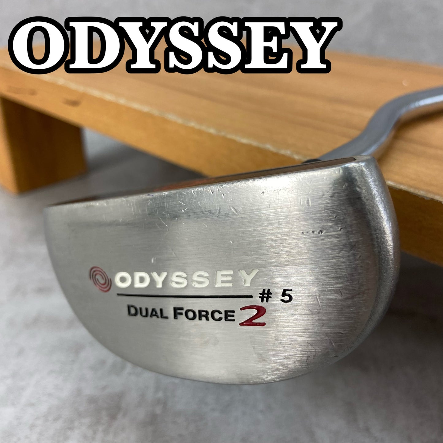 オデッセイ デュアルフォース 2 ♯5 レディースゴルフ パター 右利き用 ODYSSEY DUAL FORCE