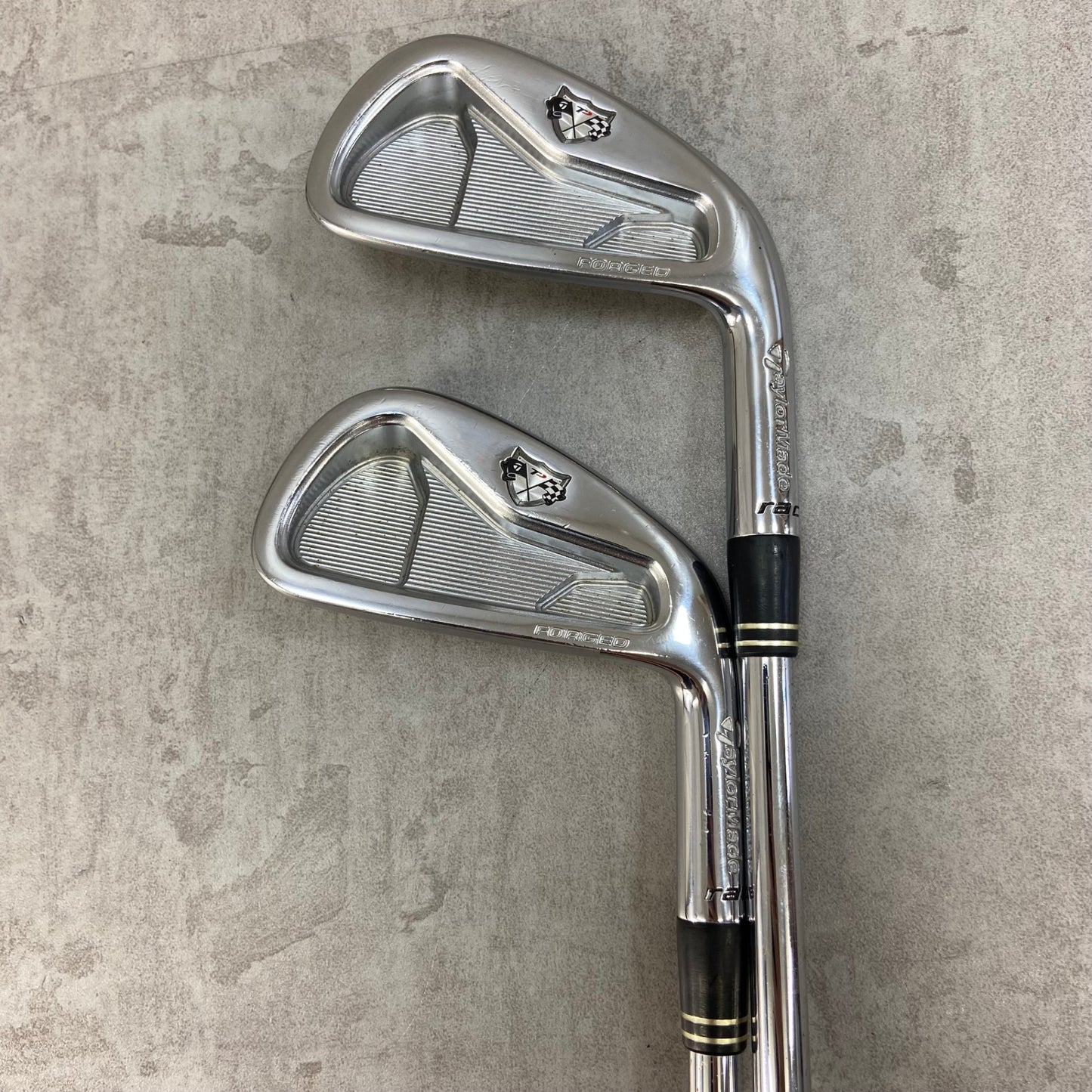テーラーメイド TP rac FORGED メンズゴルフ アイアンセット 2本 S300 右利き用 ロング 3番 4番 TaylorMade