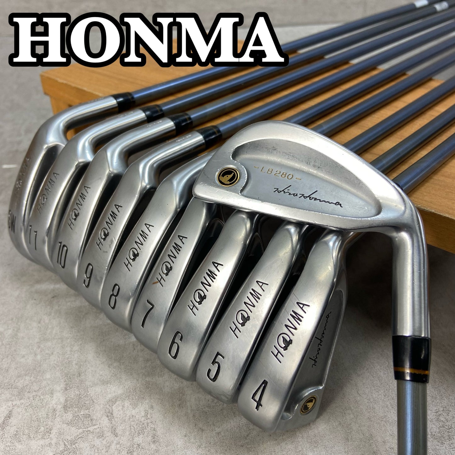 ホンマ LB-280 メンズゴルフ アイアンセット 10本 右利き用 R-1 HONMA