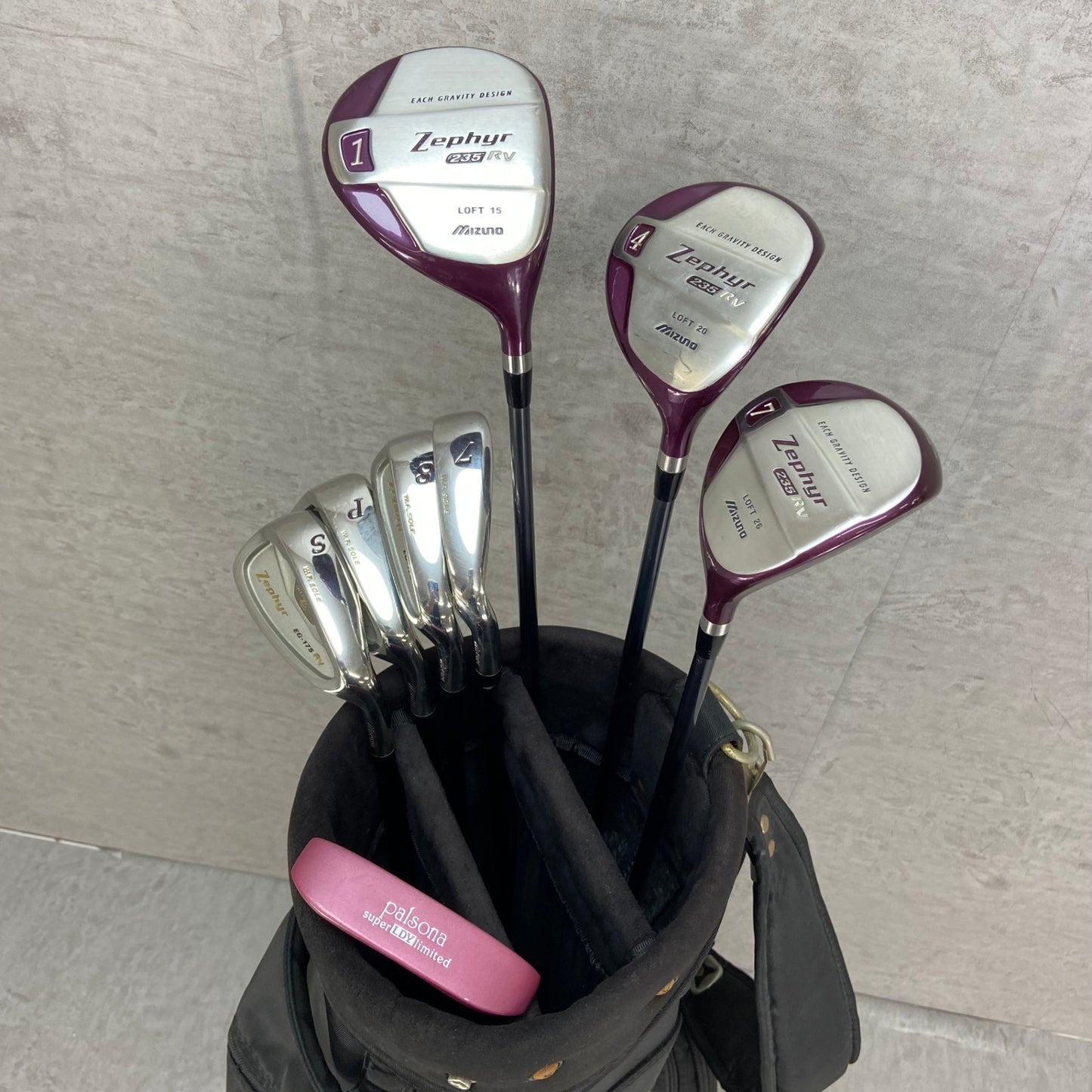 ミズノ ゼファー レディースゴルフ クラブセット 8本 右利き用 L MIZUNO Zephyr