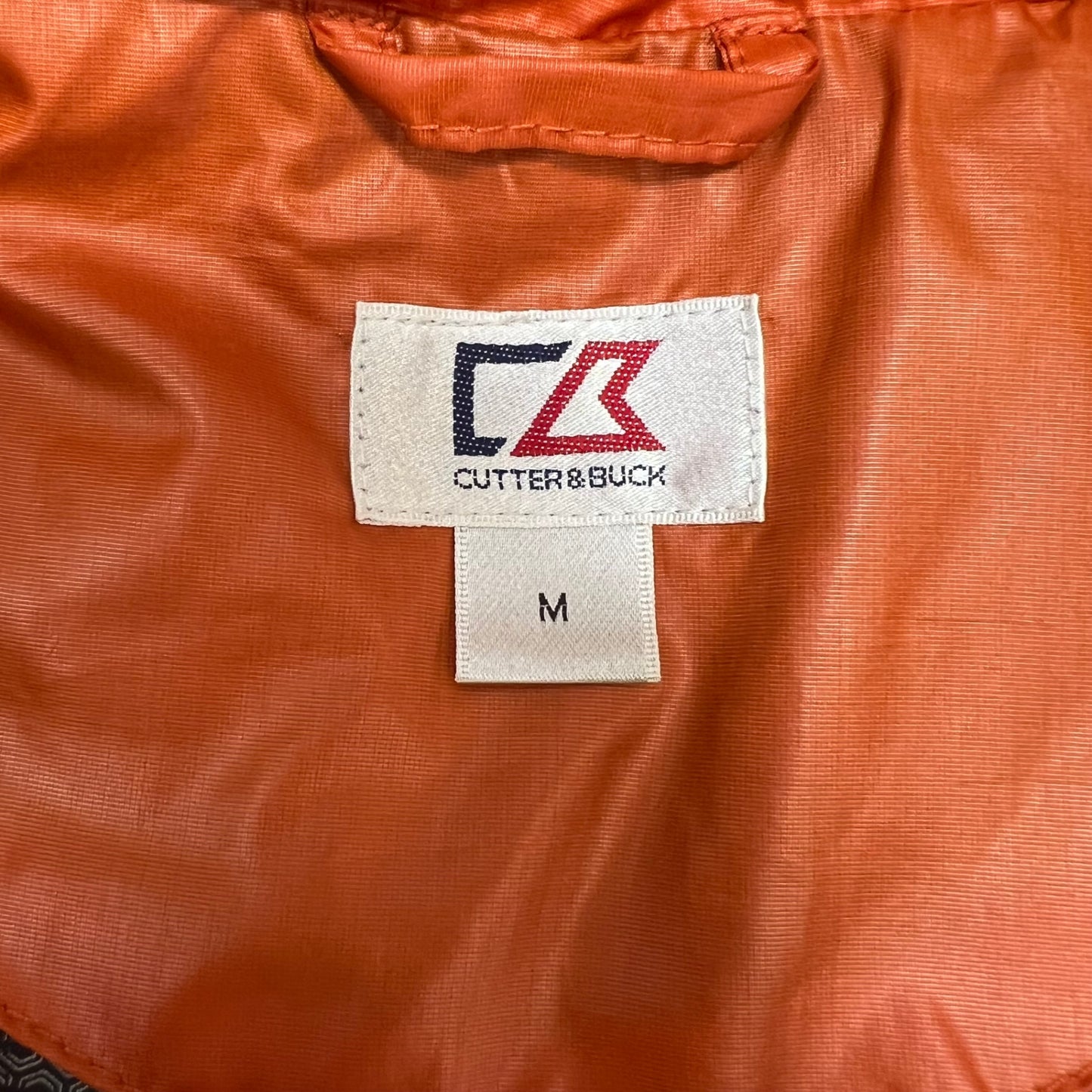 カッターアンドバック メンズ ゴルフウェア アウター M オレンジ CUTTER&BUCK