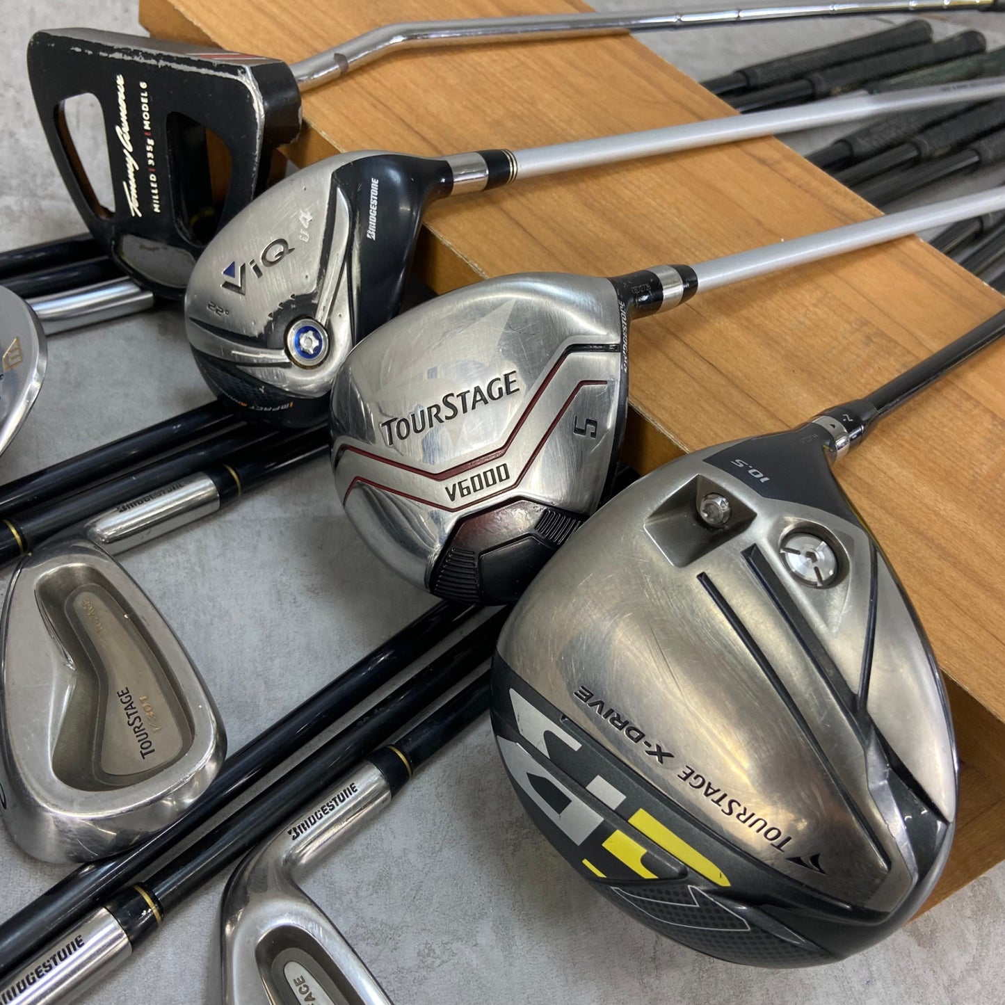 ブリヂストン アディダス メンズゴルフ クラブセット 13本 右利き用 BRIDGESTONE adidas