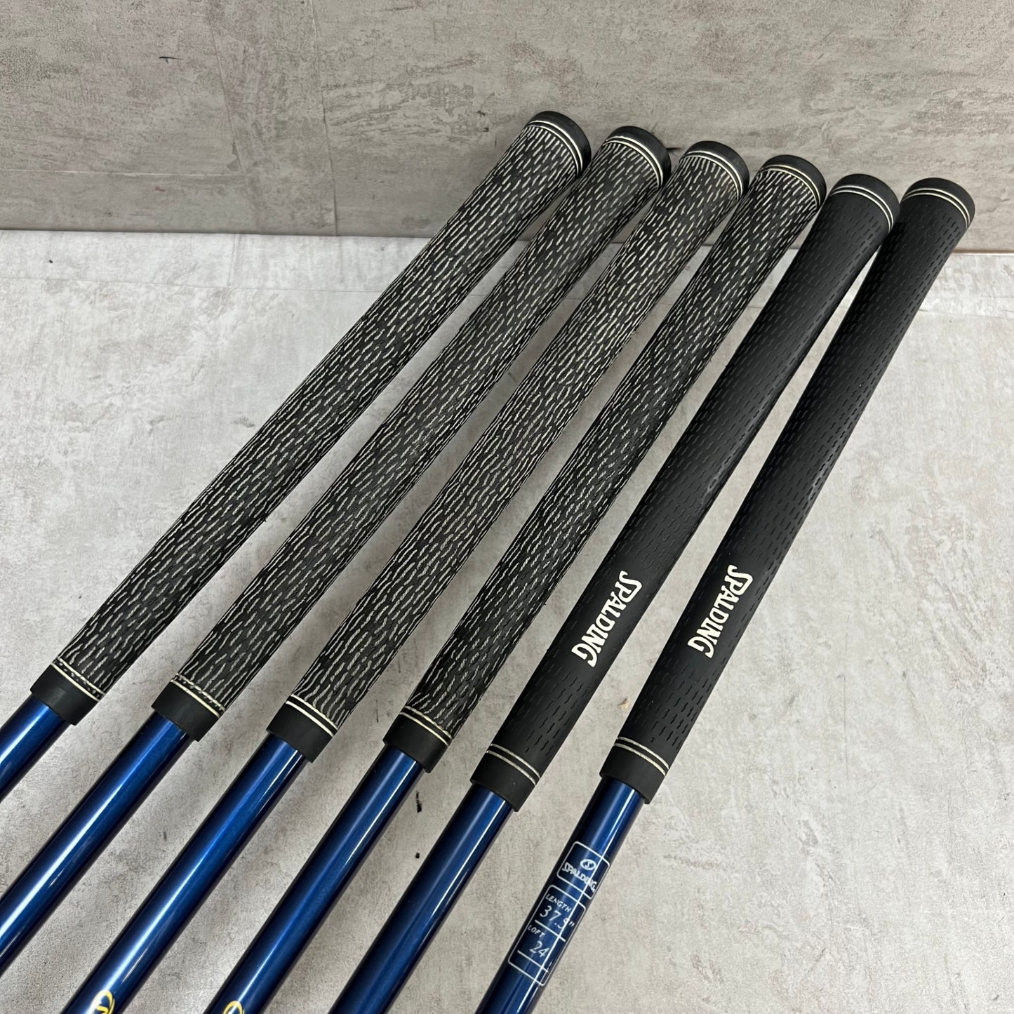 SPALDING スポルディング ハイボール パワーアイアン メンズゴルフ アイアンセット 5〜PW 6本 右利き用 カーボン R 中空