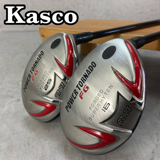 キャスコ パワートルネード FG メンズゴルフ ユーティリティ 2本セット R 右利き用 Kasco POWER TORNADO
