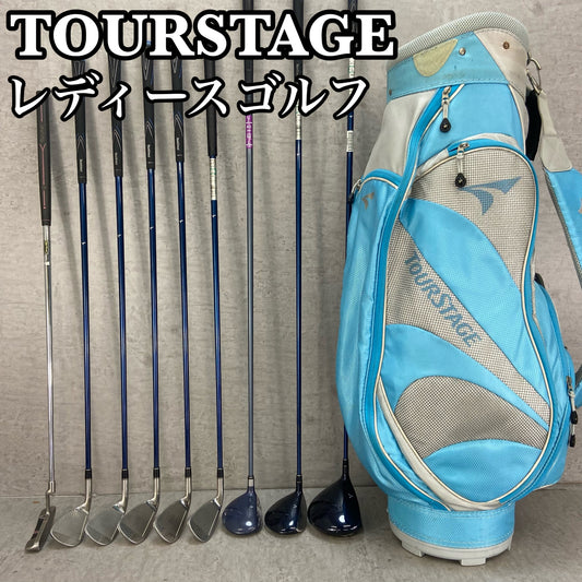 ツアーステージ CL レディースゴルフ クラブセット 9本 L 右利き用 TOURSTAGE