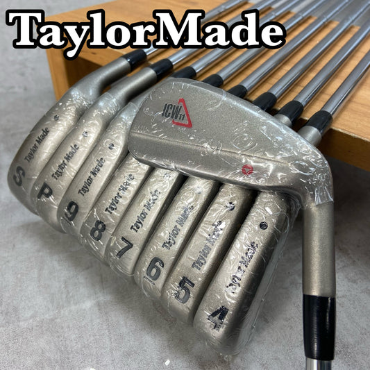 希少 デッドストック テーラーメイド ICW11 メンズゴルフ アイアンセット 9本 R 右利き用 TaylorMade