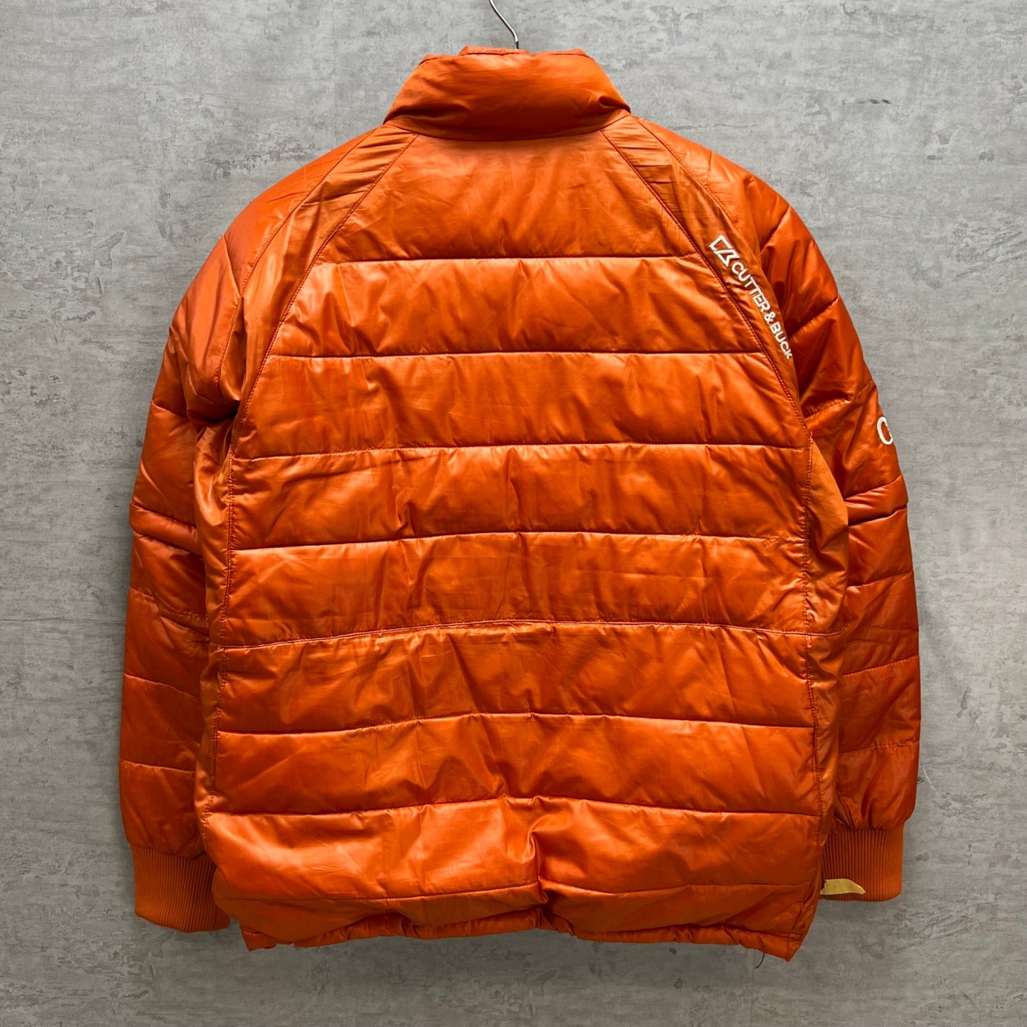 カッターアンドバック メンズ ゴルフウェア アウター M オレンジ CUTTER&BUCK