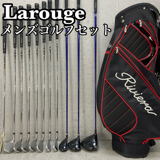 ラルージュ リビエラ メンズゴルフ クラブセット 11本 右利き用 Larouge Riviera
