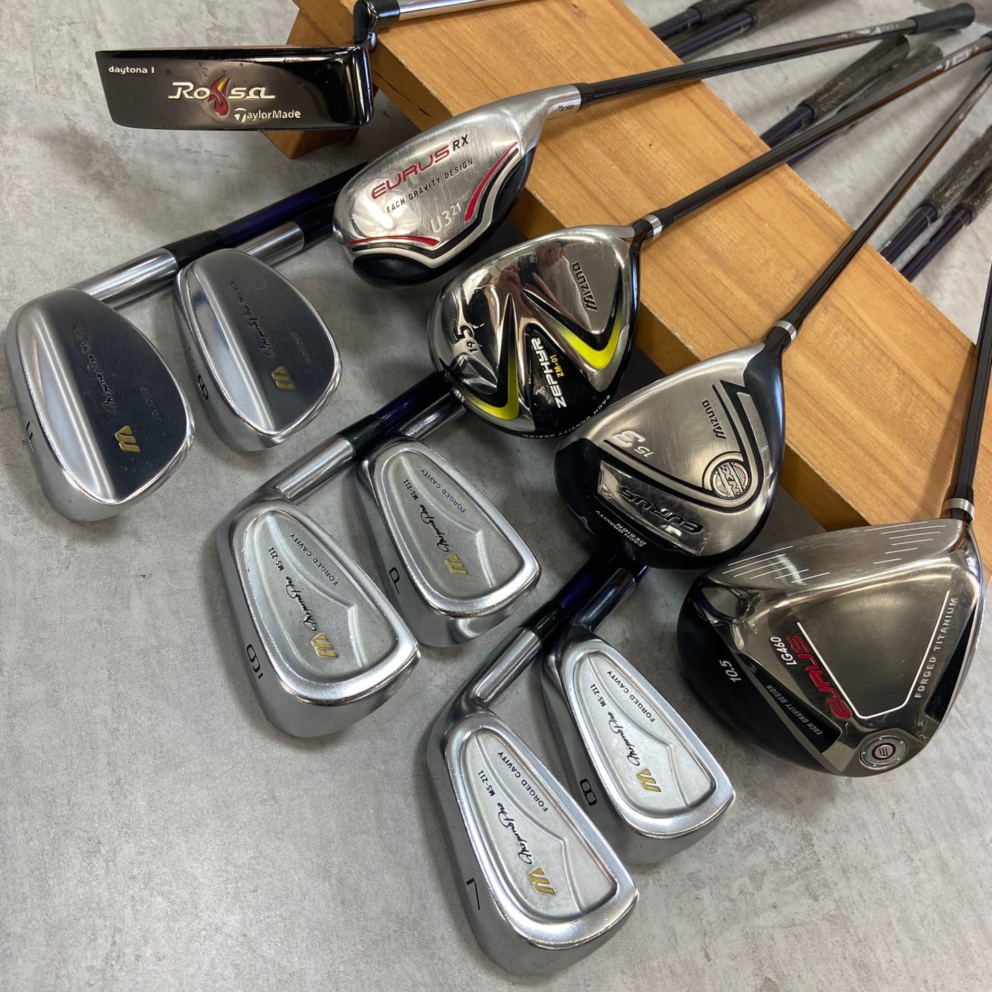 ミズノ テーラーメイド メンズゴルフ クラブセット 11本 右利き用 MIZUNO TaylorMade