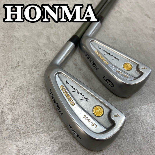 ホンマ LB-606 4S GP レディースゴルフ アイアンセット 2本 L 右利き用 4番 5番 ロング HONMA