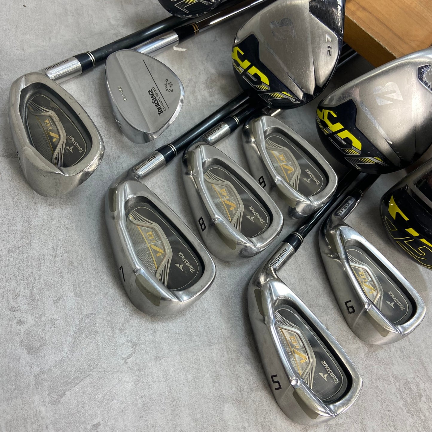 ブリヂストン ツアーステージ メンズゴルフ クラブセット 12本 右利き用 BRIDGESTONE TOURSTAGE
