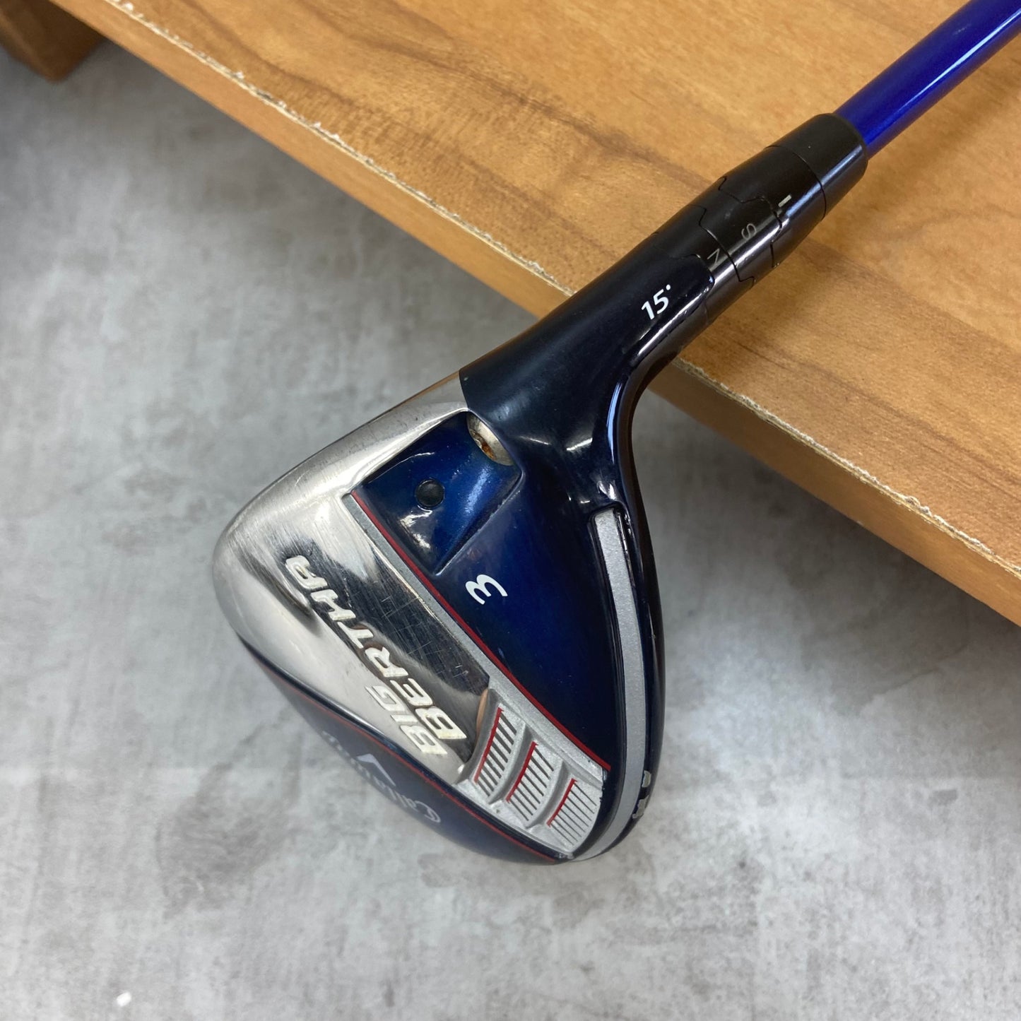 キャロウェイ ビッグバーサ メンズゴルフ 3W S 右利き用 フェアウェイウッド Callaway BIG BERTHA