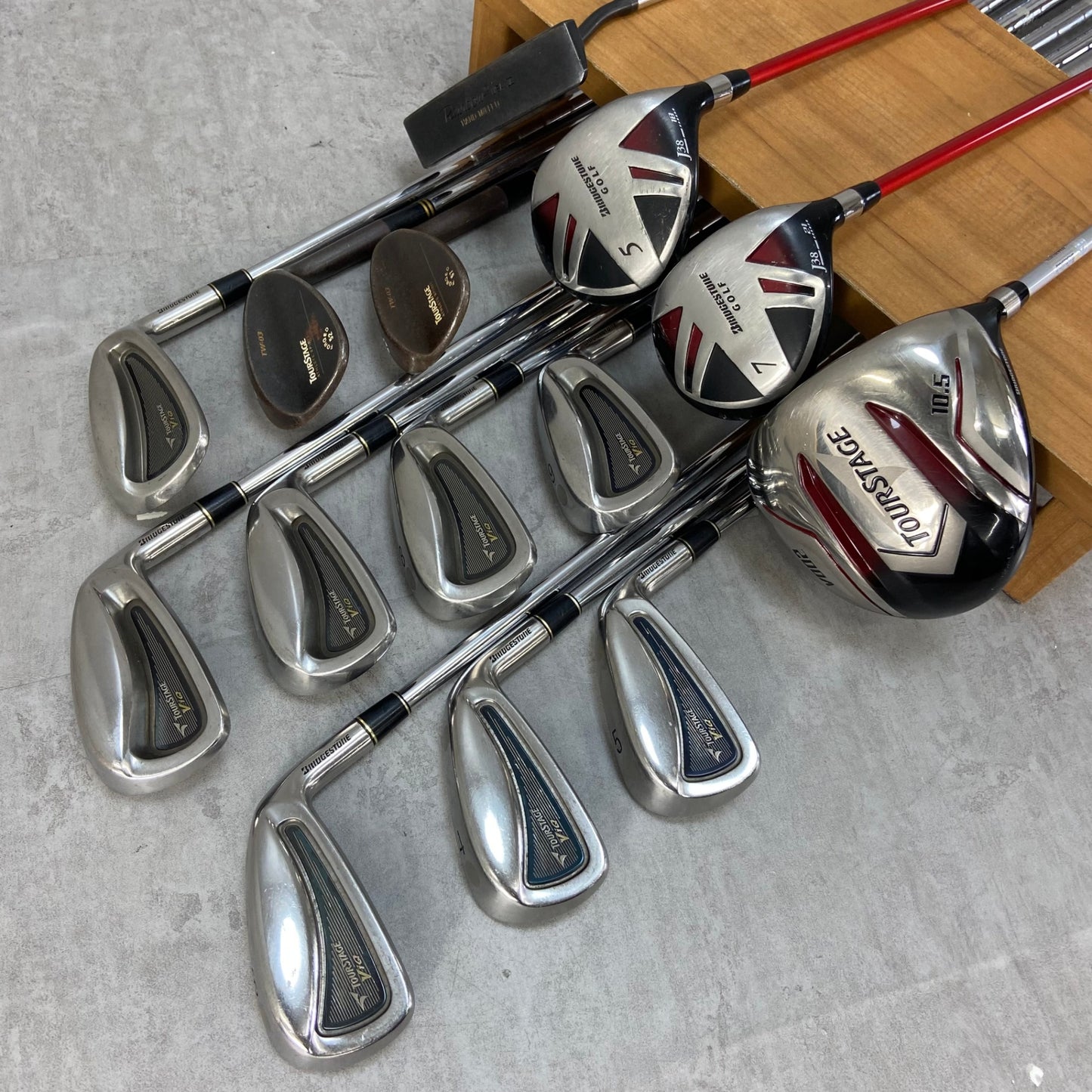 ブリヂストン NIKE メンズゴルフ クラブセット 14本セット 右利き用 BRIDGESTONE TOURSTAGE