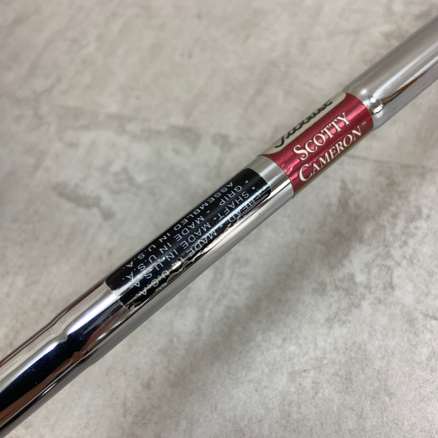 ダイヤモンド 0.32カラット スコッティキャメロン ニューポート Tel3 メンズゴルフ パター 右利き用 ロングネック SCOTTY CAMERON NEWPORT