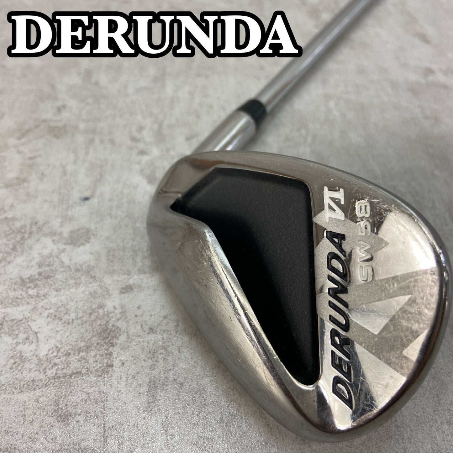 デルンダ Ⅵ メンズゴルフ サンドウェッジ 右利き用 SW DERUNDA