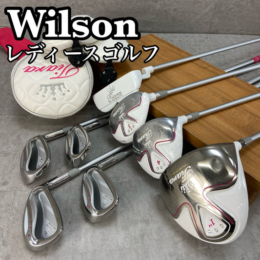 ウィルソン ティアラ レディースゴルフ クラブセット 8本 L 右利き用 Wilson Tiara