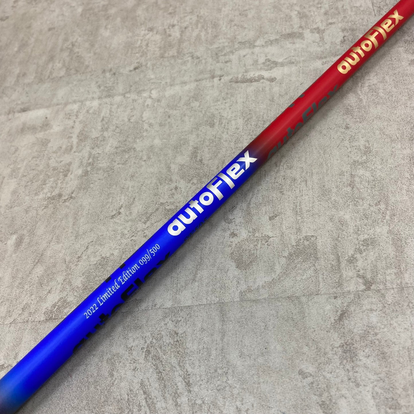 オートフレックス SF505 2022年限定モデル 099/500 メンズゴルフ ドライバー シャフト S テーラーメイドスリーブ autoFLEX