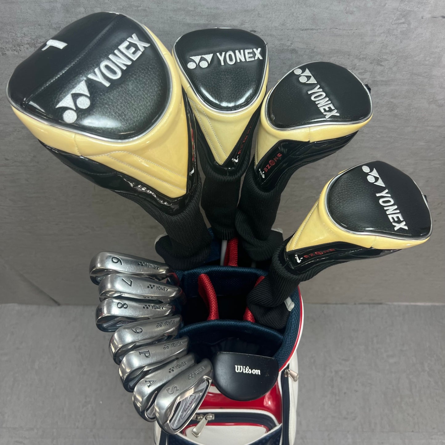 ヨネックス キスマーク メンズゴルフ クラブセット 12本 右利き用 YONEX Kissmark