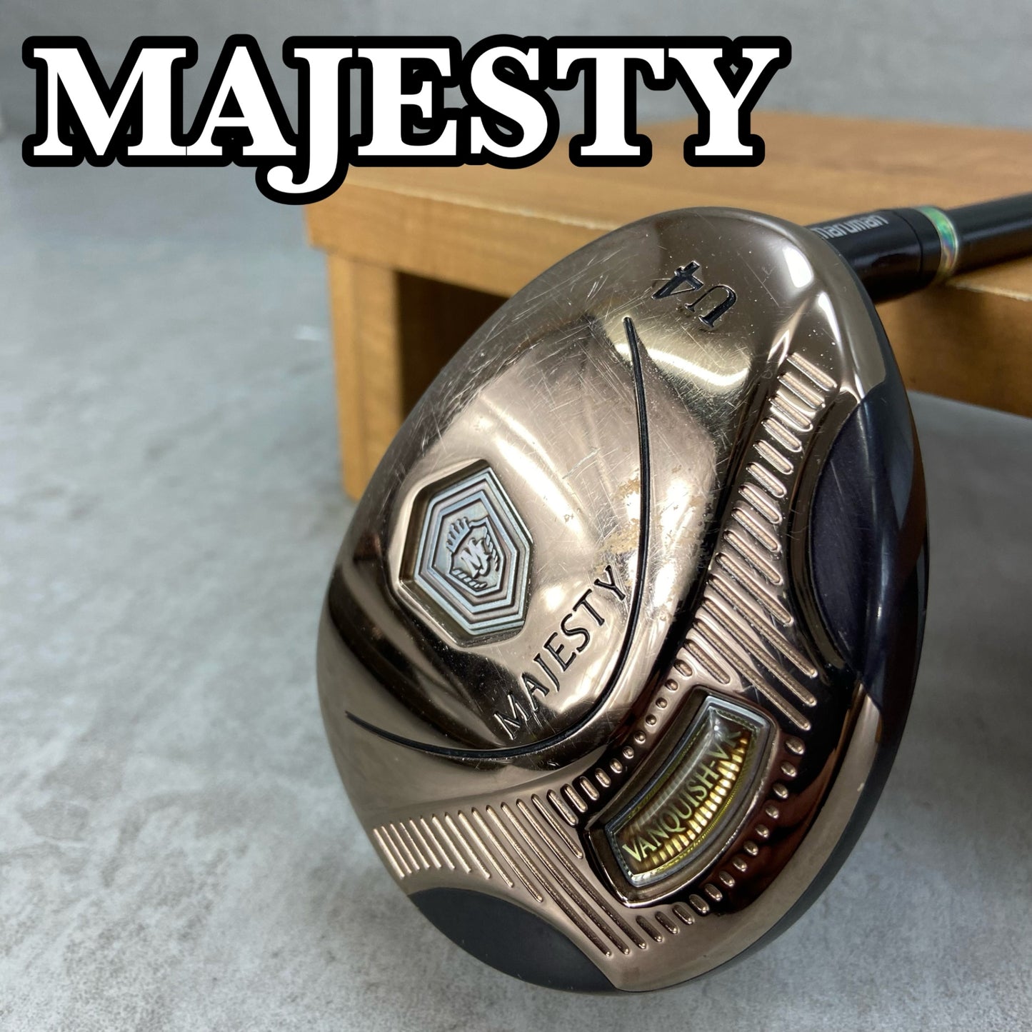 マジェスティ バンキッシュVR メンズゴルフ ユーティリティ U4 R 右利き用 MAJESTY VANQUISH-VR