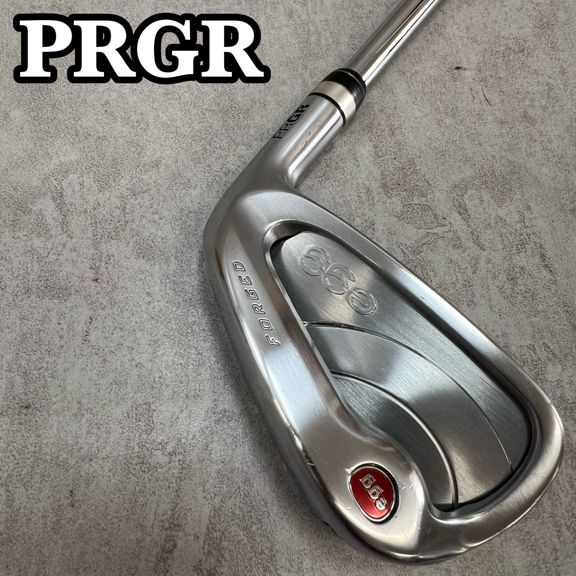 PRGR プロギア egg FORGED メンズゴルフ 7番アイアン D-2 SR 右利き用