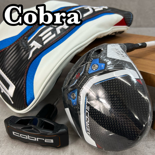 コブラ エアロジェット LS メンズゴルフ ドライバー SR 右利き用 cobra AEROJET レンチ付き