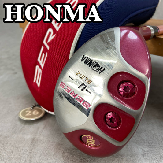 ホンマ ベレス ML512 3スター レディースゴルフ ユーティリティ L 右利き用 HONMA BERES
