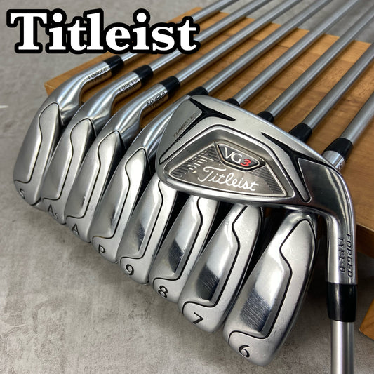 タイトリスト VG3 メンズゴルフ アイアンセット 9本 右利き用 R Titleist