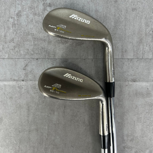 ミズノ MP T series メンズゴルフ ウェッジ2本セット 右利き用 Mizuno アプローチ サンド 51° 58°