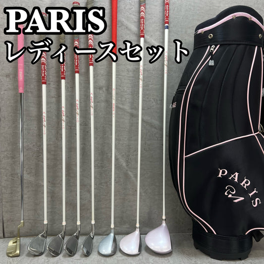 パリス レディースゴルフ クラブセット 8本 L 右利き用 PARIS
