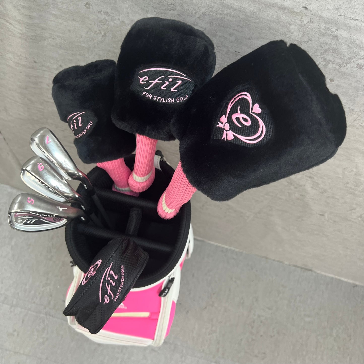 ミズノ エフィル レディースゴルフ クラブセット 7本 L 右利き用 MIZUNO efil