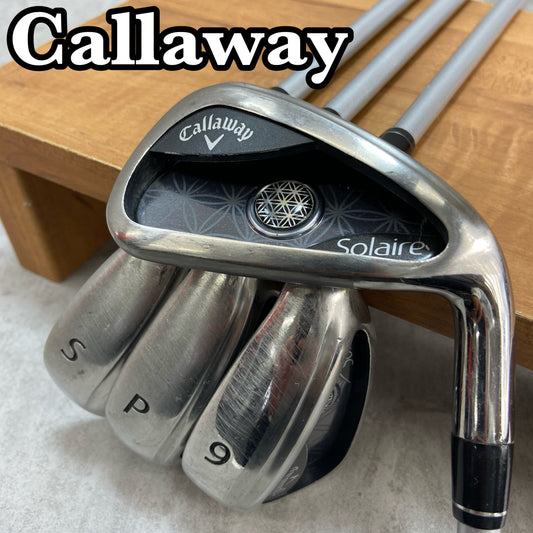 キャロウェイ　ソレイル　レディースゴルフ　アイアンセット　4本　L　右利き用　Callaway　Solaire