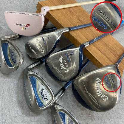 キャロウェイ　マンシングウェア　レディースゴルフ　クラブセット　7本　W 右利き用　Callaway Munsingwear