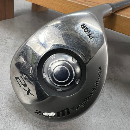 プロギア　ズーム　X2 メンズゴルフ　フェアウェイウッド　16°　S　右利き用　PRGR　ZOOM